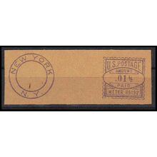 Used Revenue 1 1/2c Meter New York, NY. E1067