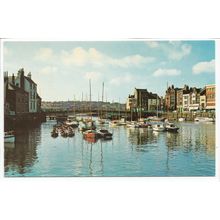 The Harbour Whitby Yorkshire Postcard 19677