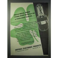 1943 Amperex Electronic Tubes Ad - Hells Bells