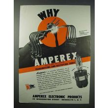 1943 Amperex Electronic Tubes Ad - Why