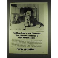 1978 Statum Chevrolet Ad - Your Detroit Connection