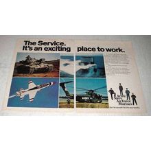 1978 U.S. Army, Navy, Air Force and Marines Ad