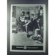 1981 Metropolitan Life Insurance Ad - Kids Live Without