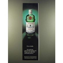 1986 Tanqueray Gin Ad - Own a Bottle