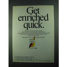 1988 Merit Cigarettes Ad - Get Enriched Quick