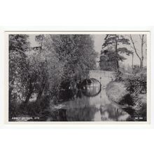 The Abbey Bridge Eye Postcard Suffolk