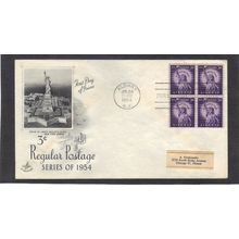 FDC Art Craft 1035 3c Statue of Liberty (Cachet-Label/A) CV39068