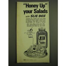 1972 Sue Bee Honey Advertisement - Honey up your salads with Sue Bee