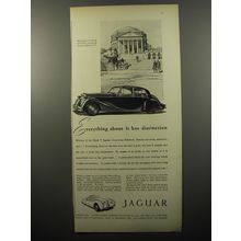 1950 Jaguar Mark V Car Ad - The Library, University of Virginia