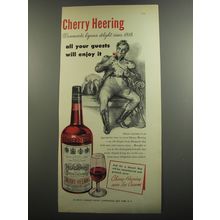 1952 Cherry Heering Liqueur Advertisement - all your guests will enjoy it