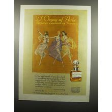 1920 D'Orsay Chevalier d'Orsay Perfume Advertisement