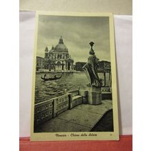 CHIESA DELLA SALUTE, VENEZIA, ITALY unused vintage postcard. VENICE/