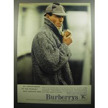 1957 Burberrys Coats Advertisement - By appointment to the best dressed men