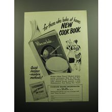 1949 Fleischmann's Fast Rising Dry Yeast Ad - For those who bake at home