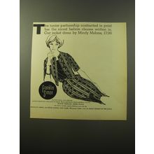 1960 Franklin Simon Advertisement - Jacket Dress by Mindy Malone
