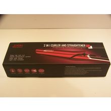 JINRI 2 IN 1 HAIR STRAIGHTENER FLAT IRON & CURLER TITANIUM PLATES DIGITAL