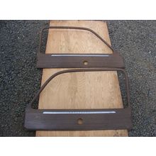 1952 DESOTO 4 DOOR SEDAN INNER DOOR GARNISH MOLDINGS OEM FIREDOME FIREFLITE