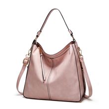 Handbags for Women Large Designer Ladies Hobo bag Bucket Purse Faux Leather Pink