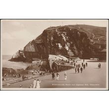 Wildersmouth Beach and Capstone Hill, Ilfracombe, Devon, c.1920 - RP Postcard