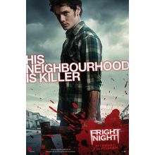 Fright Night (2011)_2 Movie Film Poster Canvas iconic design