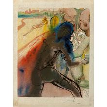 Salvador Dalí Three Plays by the Marquis de Sade 1969 Picture 12 Poster Canvas M