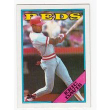 1988 Topps Eric Davis baseball card #150 – Reds