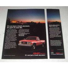 1988 GMC Sierra Pickup Truck Ad - Part of Your Life