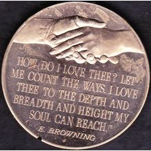 1968 Great Britain Medallion E. Browning