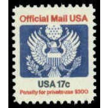 O130 17c Eagle Very Fine MNH G0754