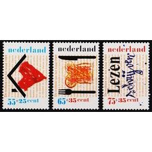 Netherlands. 1989 Set(3) S.G.1562/1564 Unmounted Mint