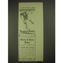 1913 Barney & Berry Ice Skates Ad