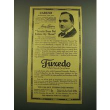 1915 Tuxedo Tobacco Ad - Enrico Caruso