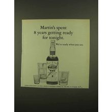 1965 Martin's Scotch Ad - We're Ready When You Are