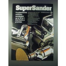 1978 Carborundum SuperSander Belts, Sheets and Discs Ad
