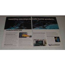 1982 Lockheed Aviation Ad - Make Better Products