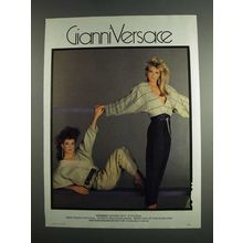 1984 Gianni Versace Fashion Ad