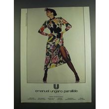 1984 Emanuel Ungaro Parallele Fashion Ad