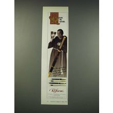 1990 Reform pens Ad - Emperor, Aristocrat, Monarch, Baron and Viscount