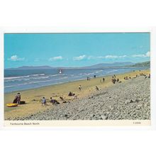 Fairbourne Beach Merionethshire Postcard 2505