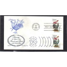 FDC Artmaster 1960 1960a 20c Blue Hen Chicken (Cachet-U/A) CV39191