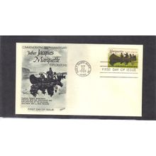 FDC Fleetwood 1356 6c Marquette (Cachet-U/A) CV42771
