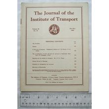 1947 Journal of Institute of Transport Vol. 22, No.15