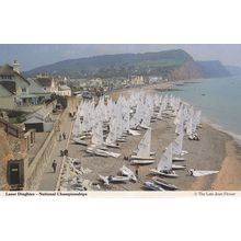 Laser Dinghies National Championships Dorset Boat Race Postcard