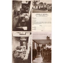 Gretna Green Blacksmiths Anvil Shop Records 4x Collectible Old Postcard s