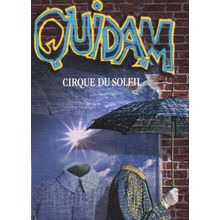 Quidam Dutch Cirque De Soleil Holland Theatre Poster Postcard