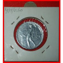 NUDE VULCAN (1954-1989): ITALY ★ 50 LIRAS 1966R! IN HOLDER!★LOW START★NO RESERVE