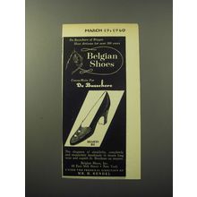 1960 De Busschere Hearts Shoes Advertisement