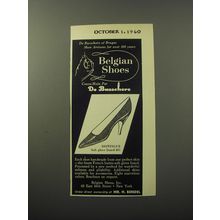 1960 De Busschere Distingue Shoes Advertisement