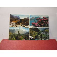 multiview, GLEN COE. SCOTLAND unused postcard Colourmaster PLC35620 =