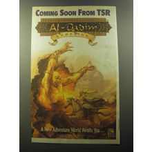 1992 TSR Al-Qadim Campaign Advertisement - Coming soon from TSR